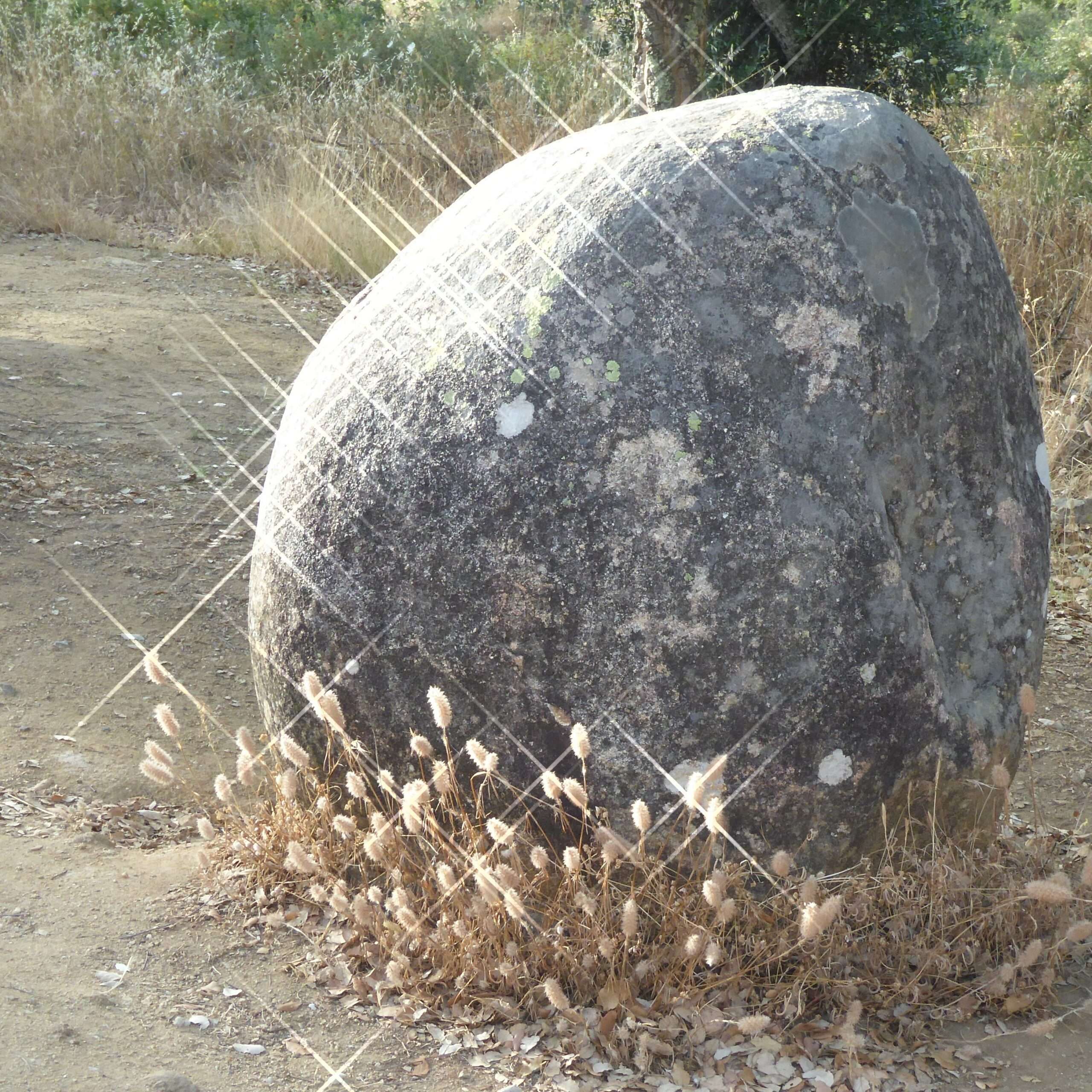 Hinkelstein mit Sternen