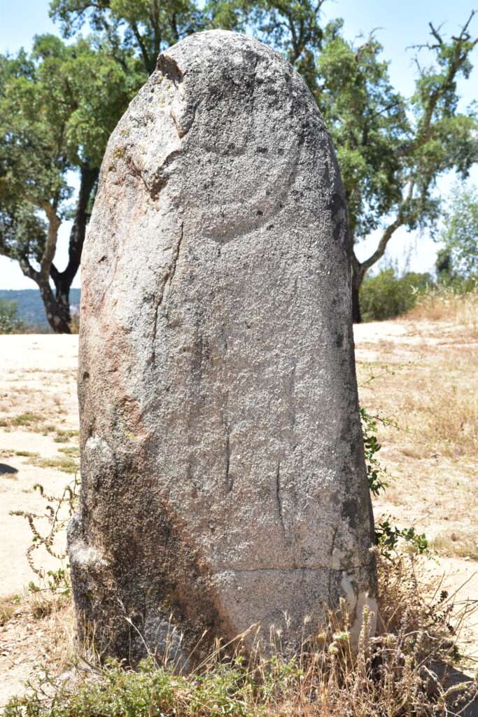 Ursprung Almendres Gesicht