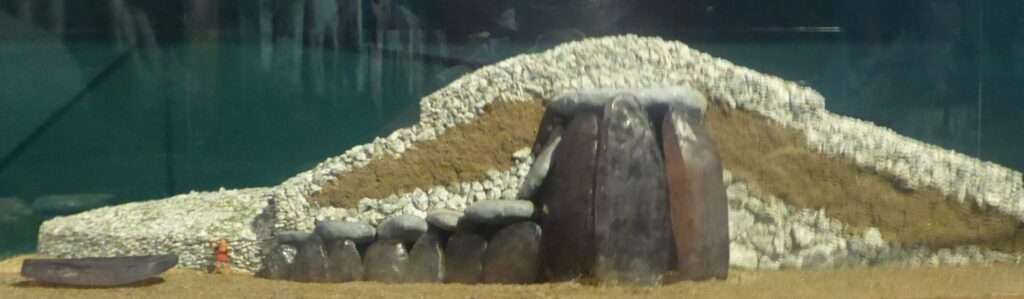 Model des großen Dolmen von Zammbujeiro